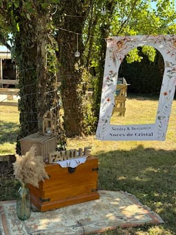 Décoration pour événement en plein air — photo publiée par Sandra Le Foll